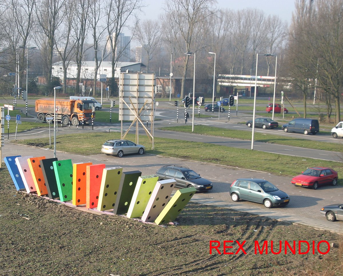 Kleurrijke dominostenen