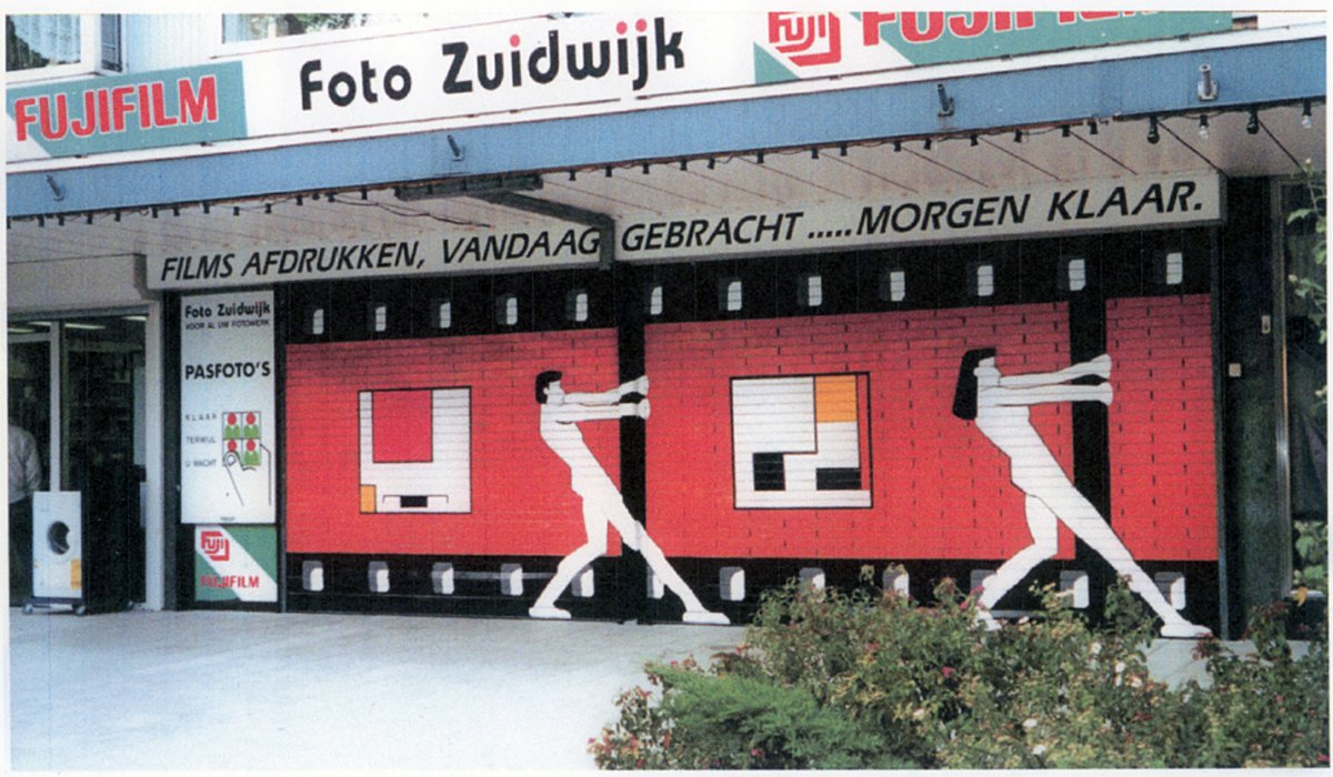 Beschilderde rolluiken Slinge